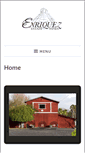 Mobile Screenshot of enriquezwines.com
